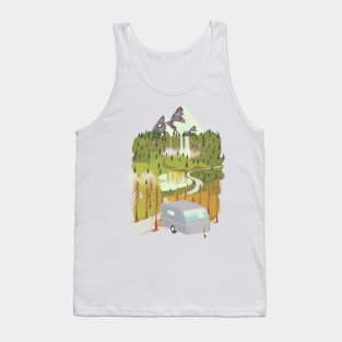 Caravan Landscape Tank Top